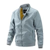 Cross-border men's jackets, spring and autumn casual thin baseball jackets, fashionable workwear jackets, flight jackets, men's clothing for foreign trade Specification image